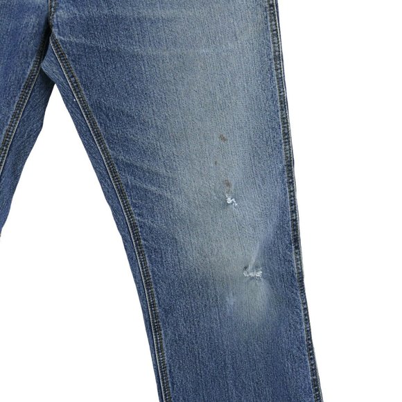 Ariat Rebar Men's M4 Low Rise Boot Blue Denim Jeans Size 34 / 34 - Picture 6 of 14